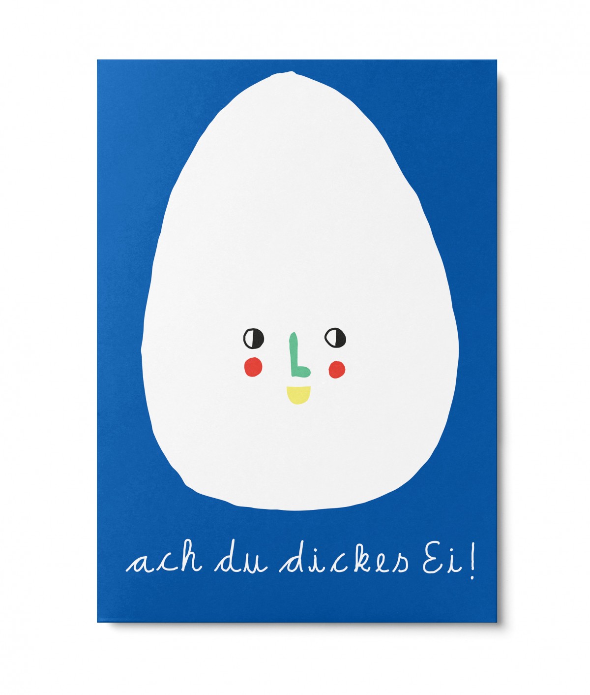 UNTER PINIEN – dickes-Ei – Postkarte