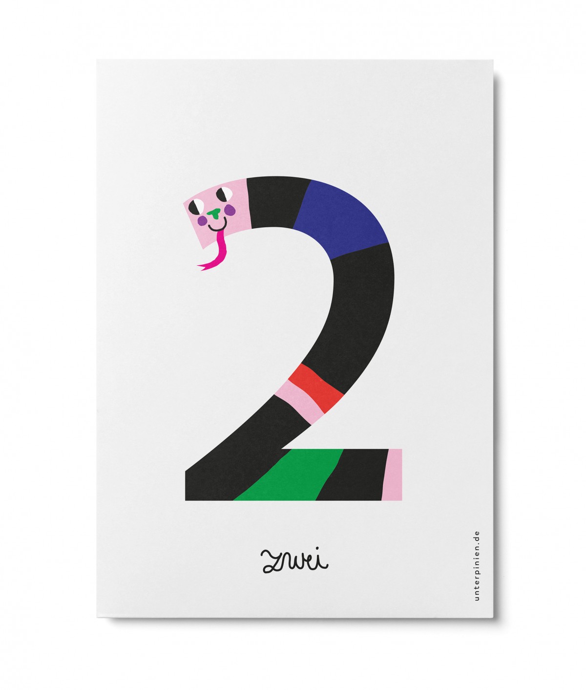 UNTER PINIEN – zwei – Postkarte

