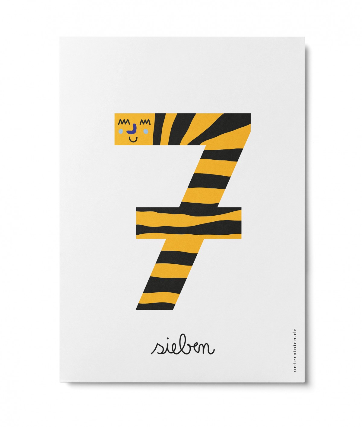UNTER PINIEN – sieben – Postkarte