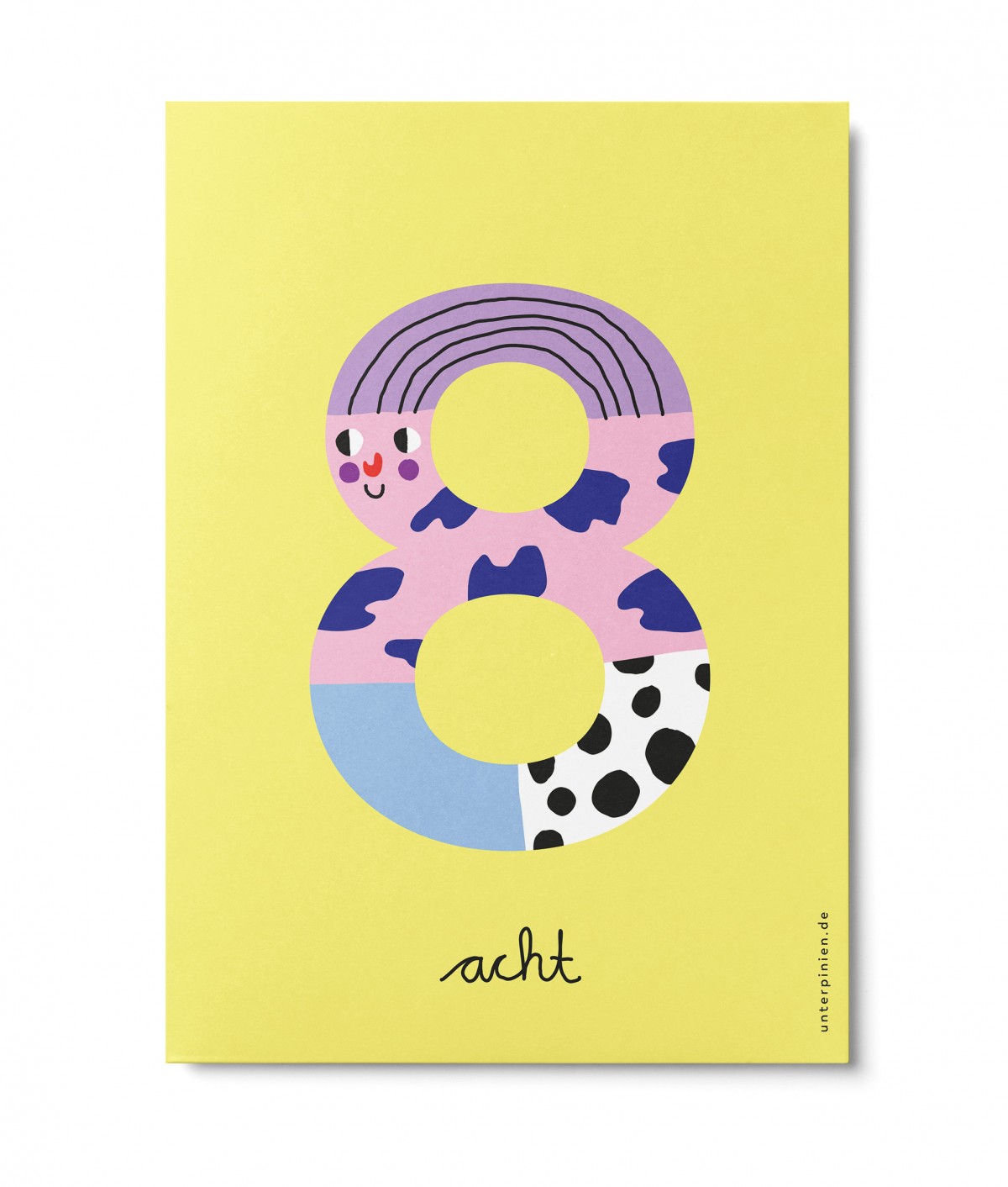 UNTER PINIEN – acht – Postkarte