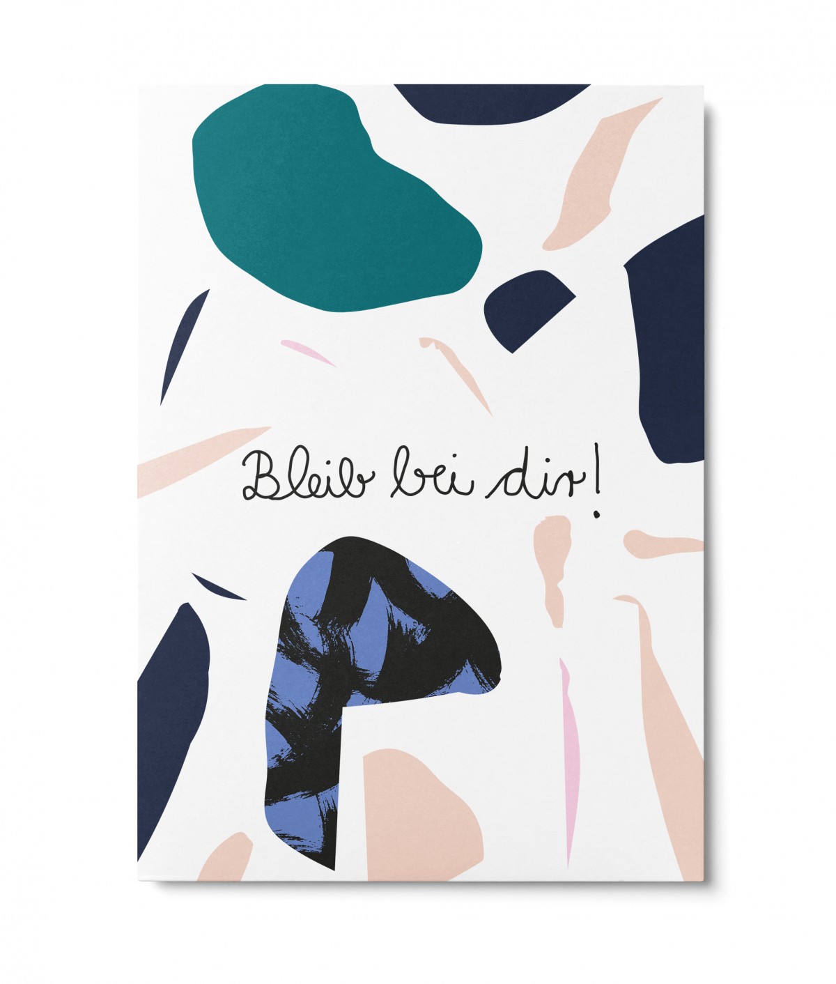 UNTER PINIEN – Bleib bei dir – Postkarte