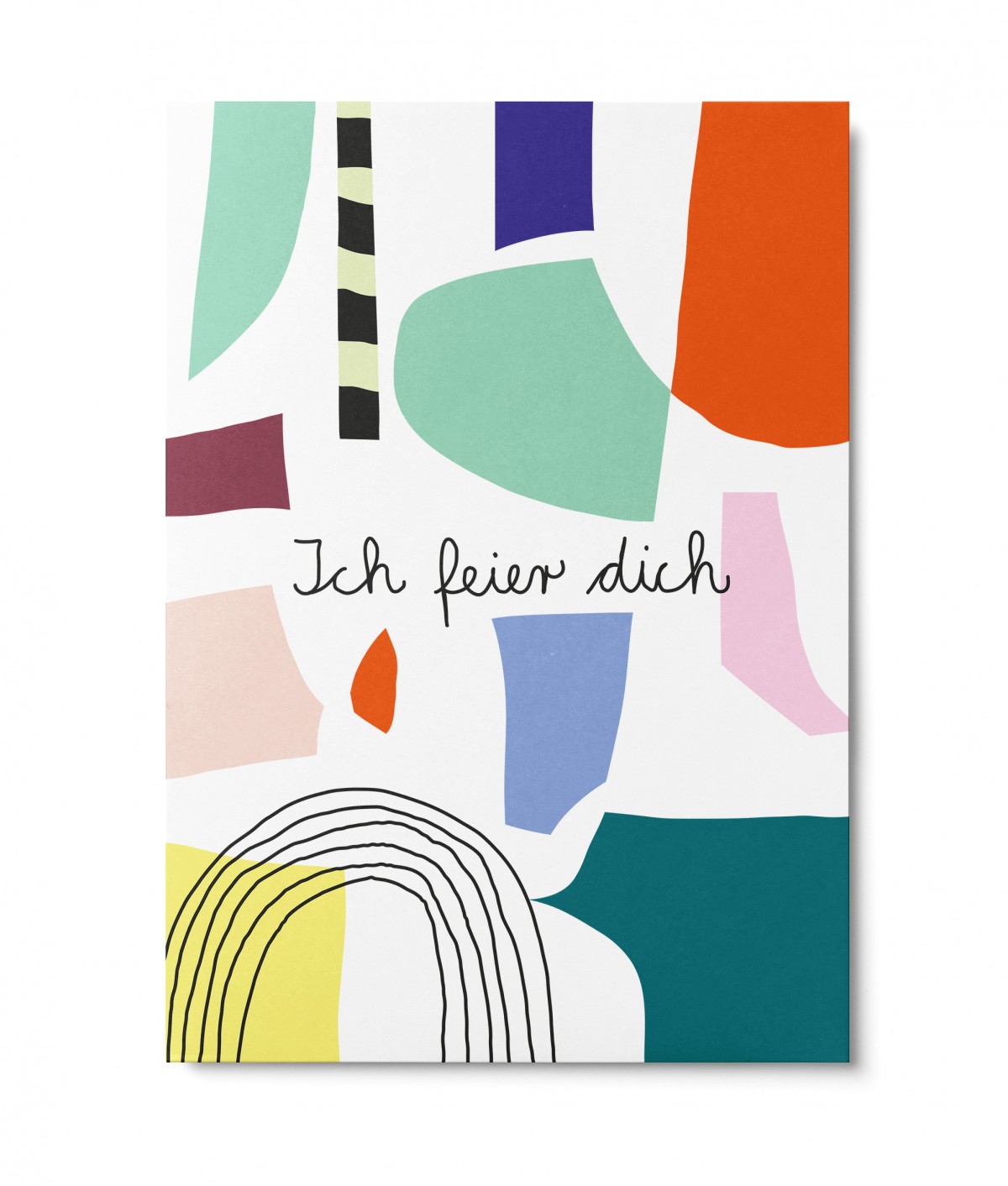 UNTER PINIEN – feier dich – Postkarte