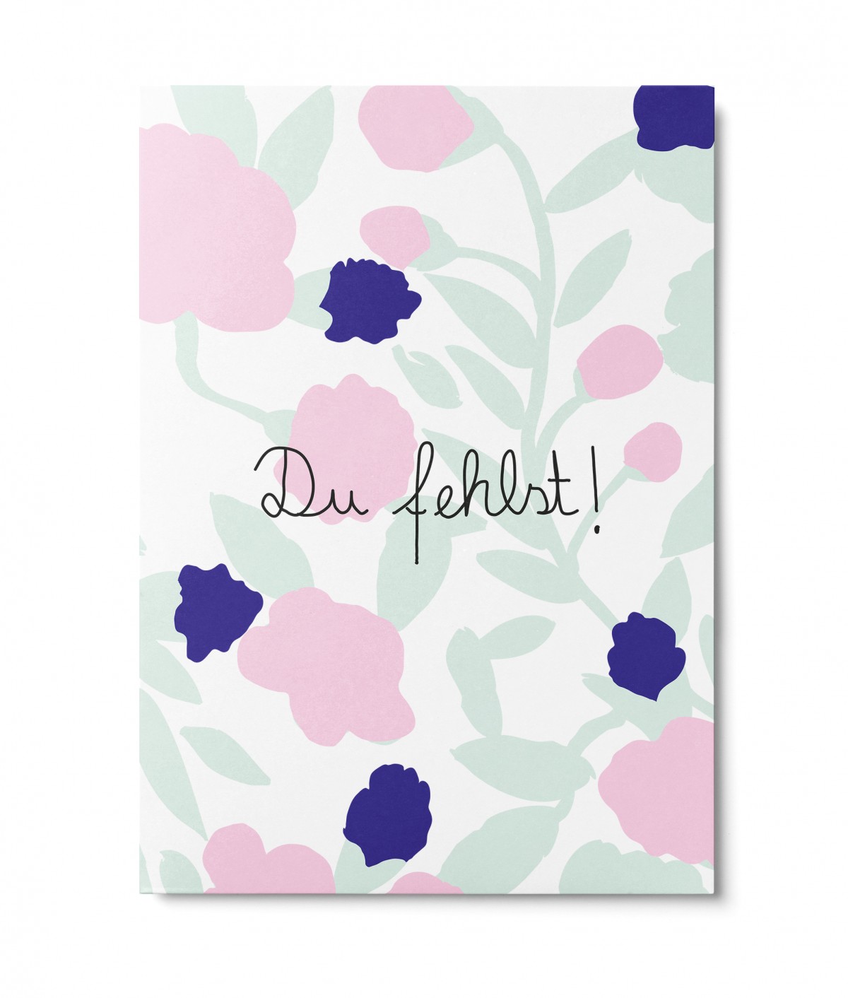 UNTER PINIEN – du fehlst – Postkarte