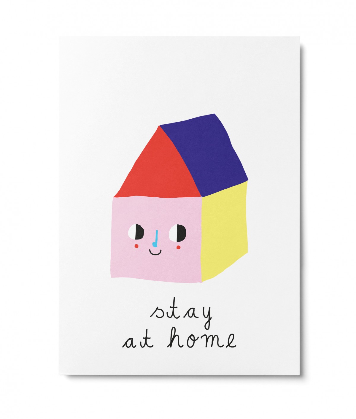 UNTER PINIEN – stay at home – Postkarte