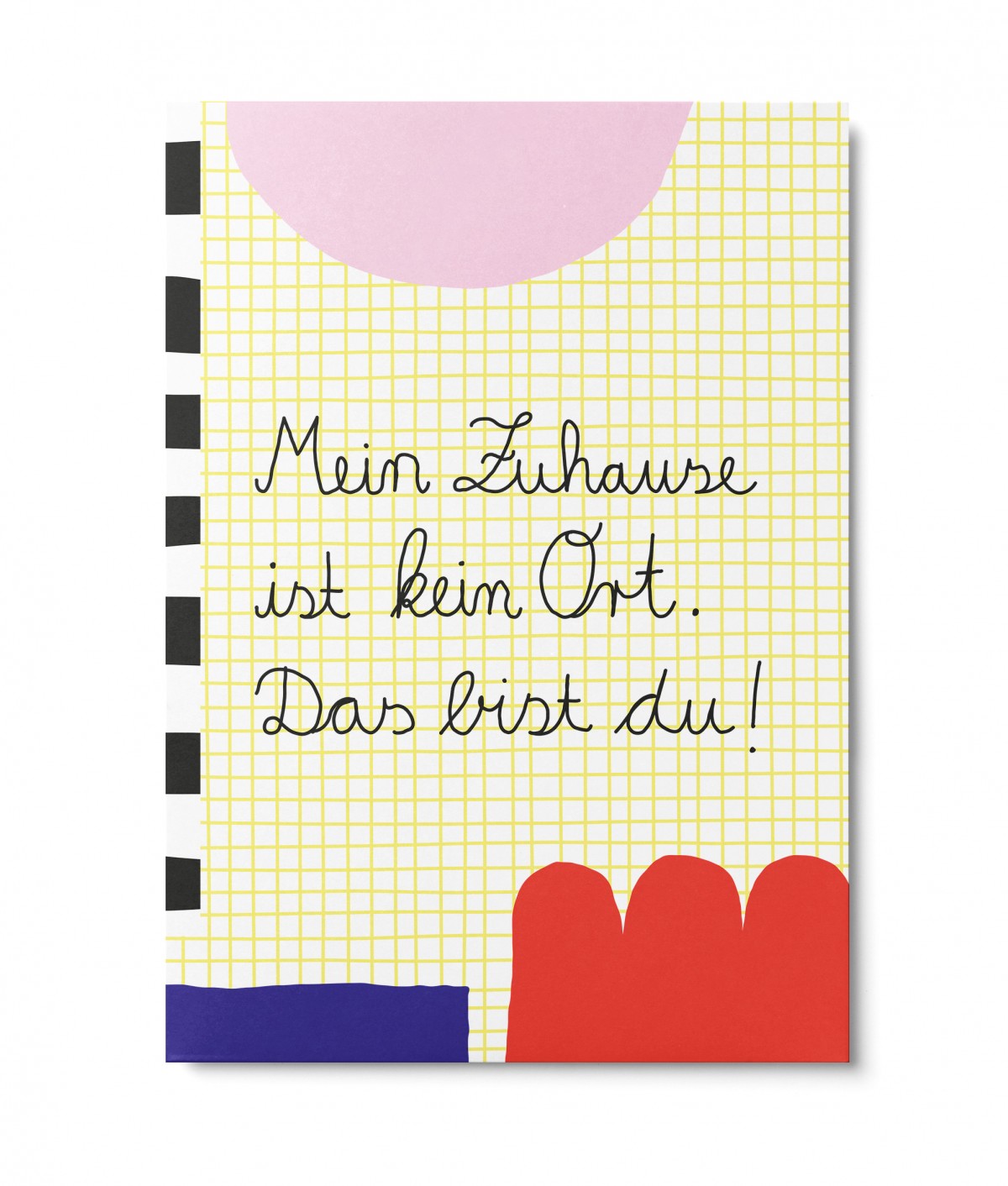 UNTER PINIEN – Zuhause – Postkarte