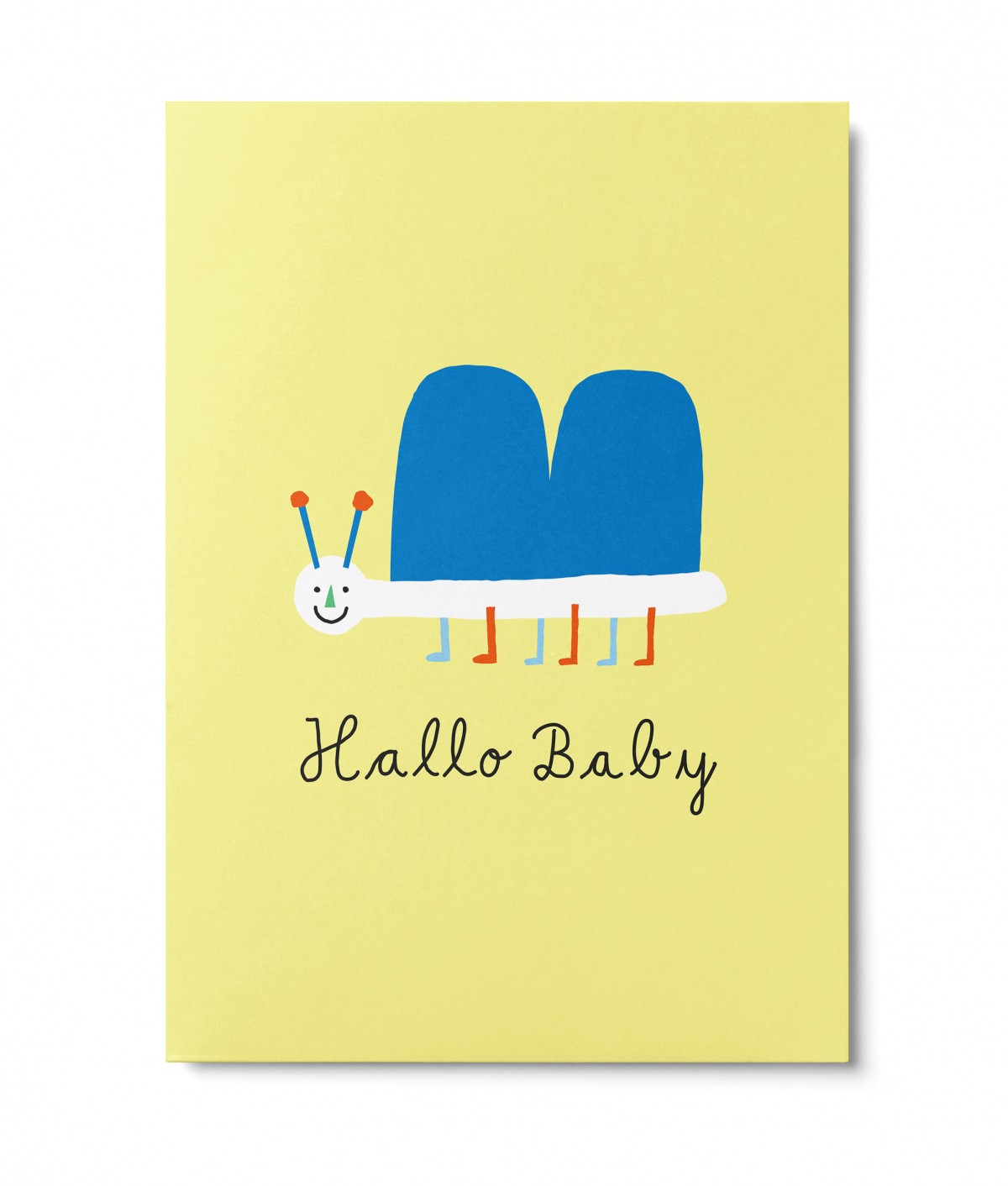 UNTER PINIEN – Willkommen Baby – Postkarte