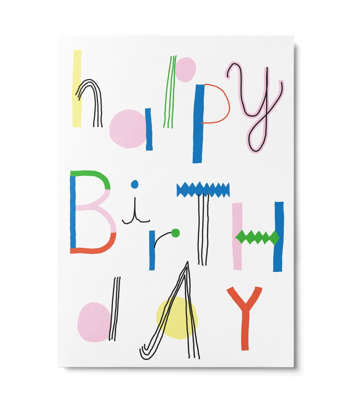 UNTER PINIEN – Geburtstag – Postkarte