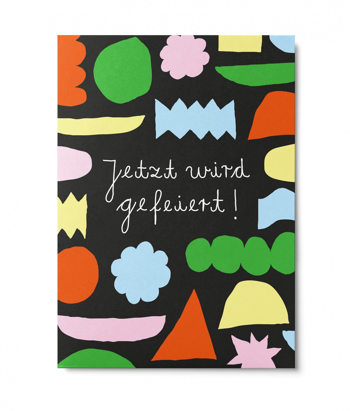 UNTER PINIEN – gefeiert – Postkarte