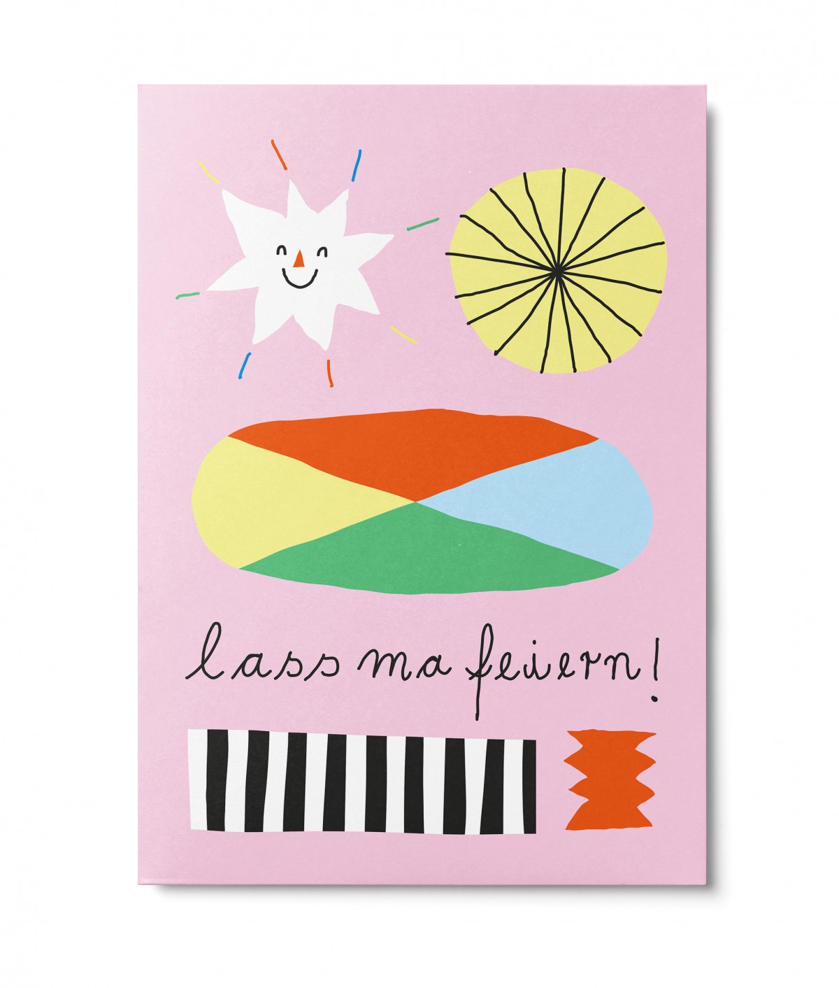 UNTER PINIEN – lass ma feiern – Postkarte