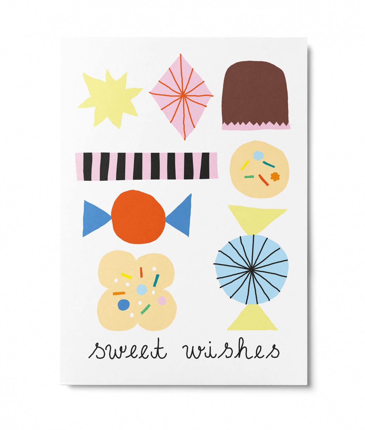 UNTER PINIEN – sweet wishes – Postkarte