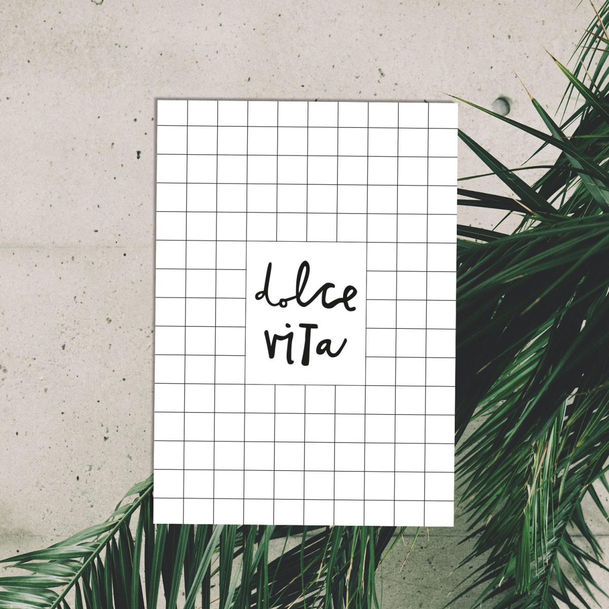 Love is the new black - Postkarte
"Dolce"