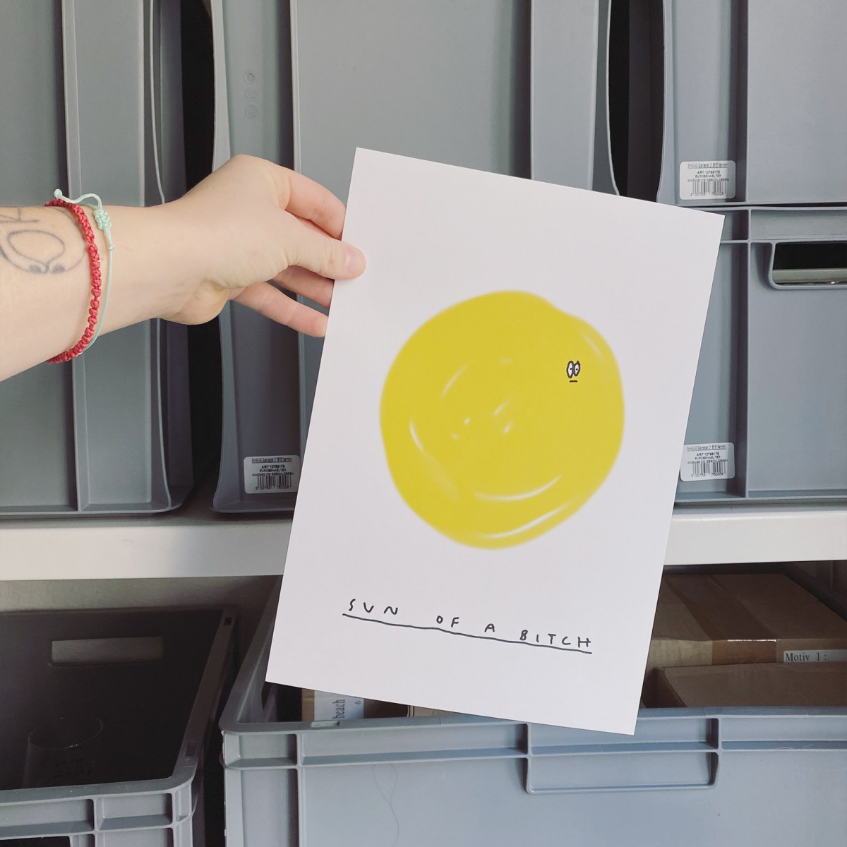 SUN OF A BITCH Print A4 – Johanna Schwarzer