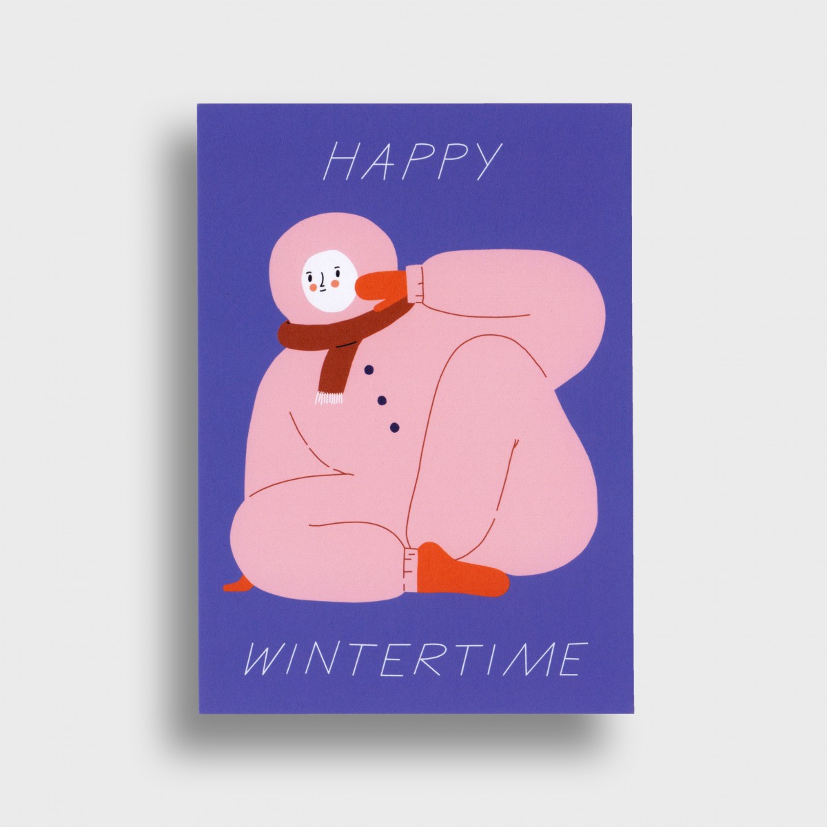 Happy Wintertime – 5er Set Postkarte – stefanizen