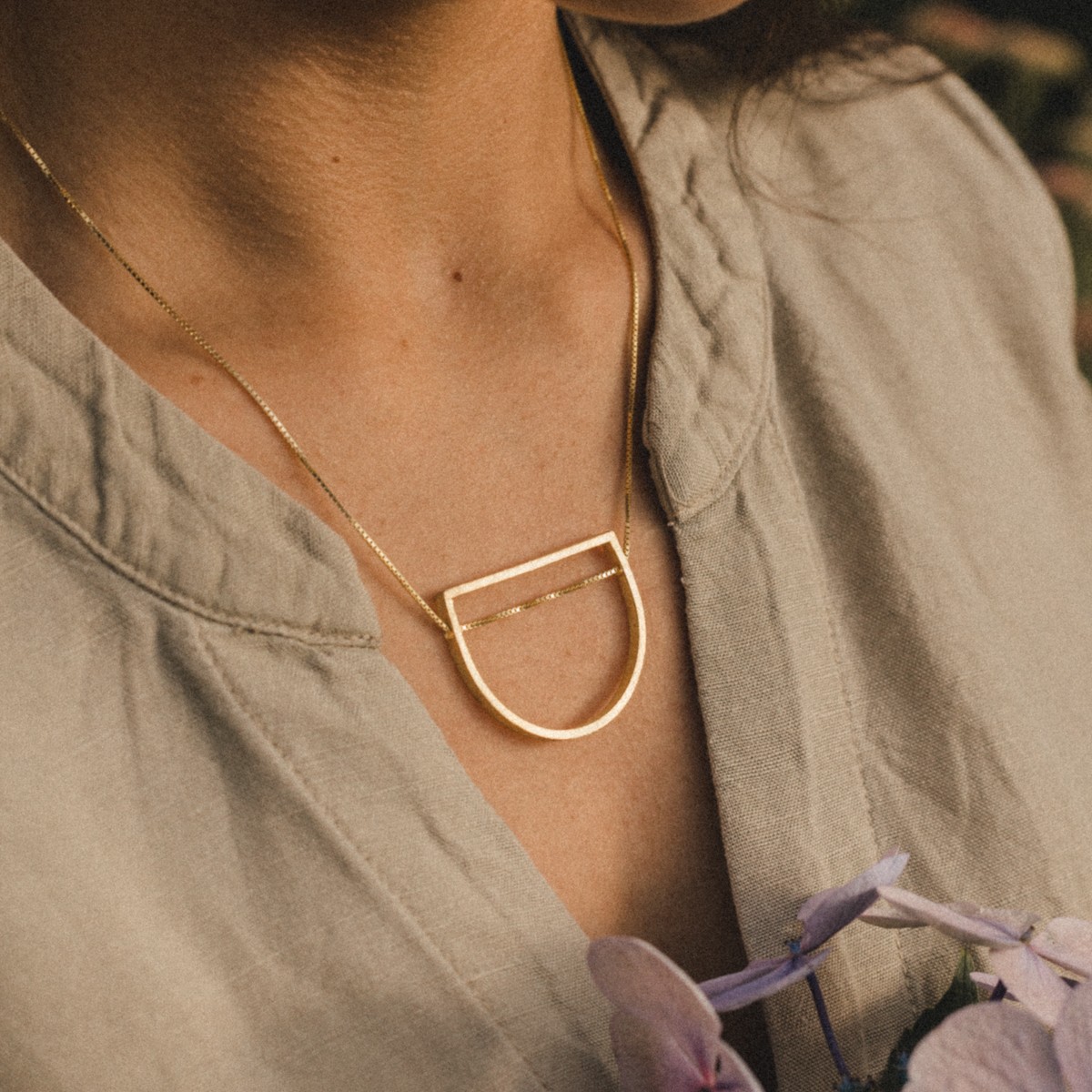 DIMGO Silberschmuck. Di. Kette vergoldet.