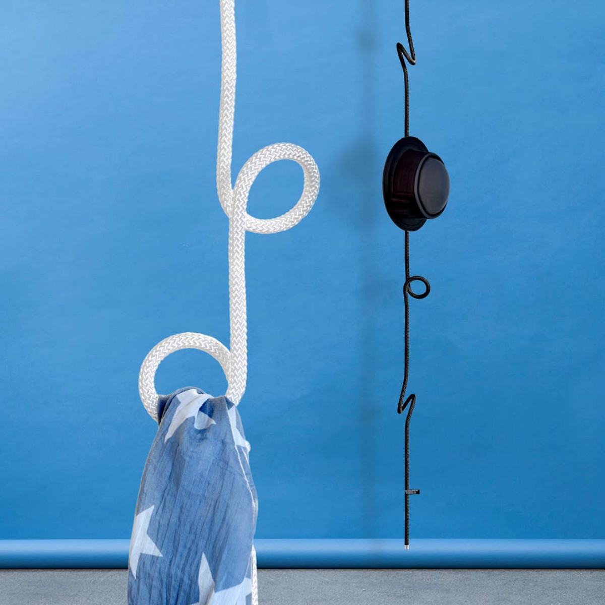 PEPPERMINT PRODUCTS Garderobe aus Seil