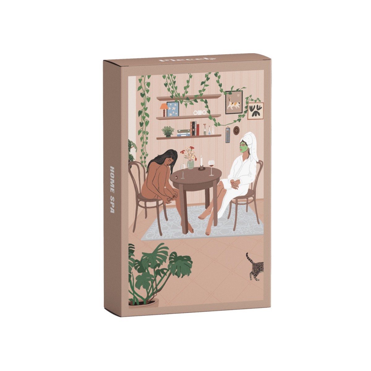 Piecely Home Spa Minipuzzle, 99 Teile
