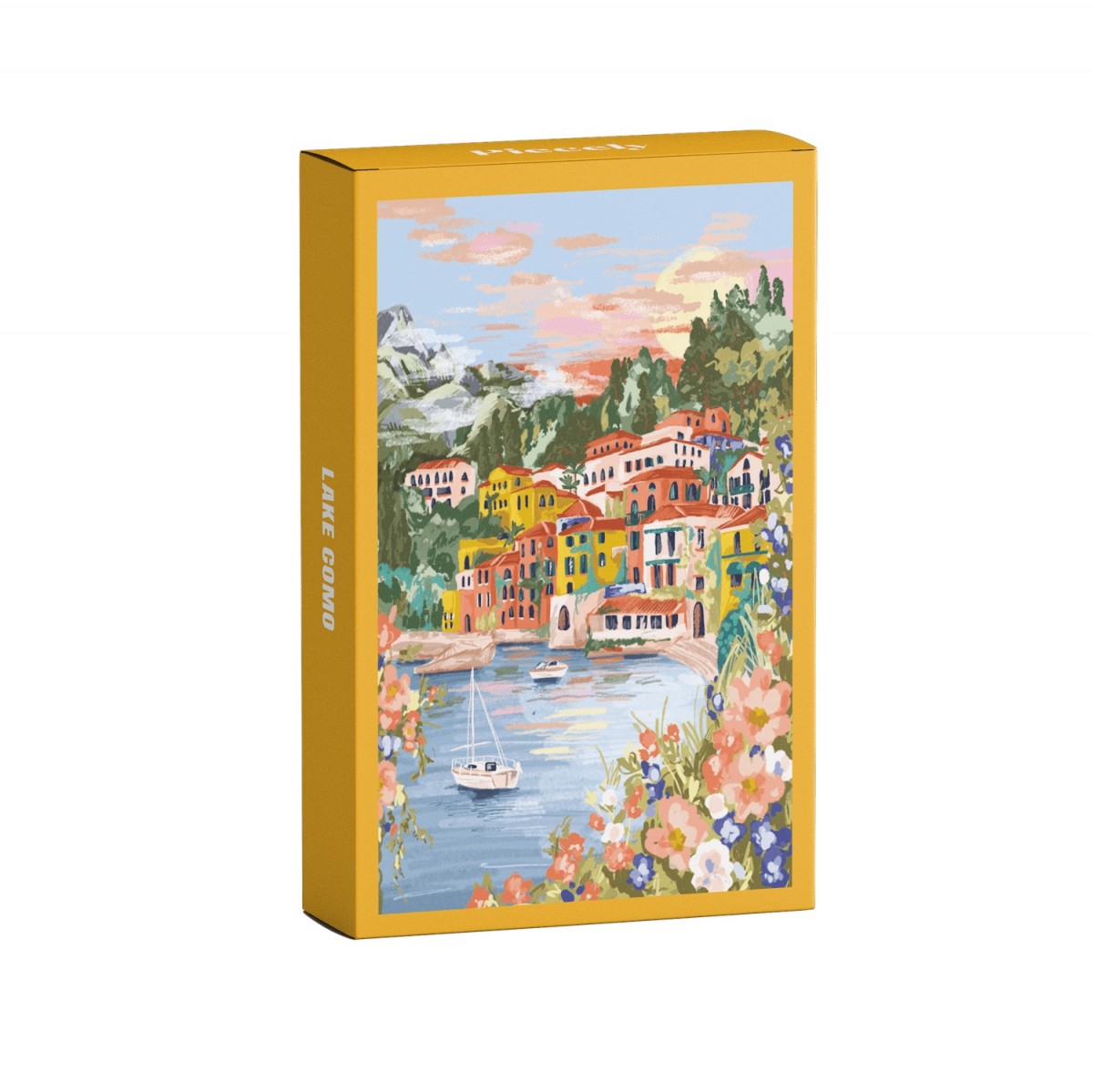 Piecely Lake Como Minipuzzle, 99 Teile