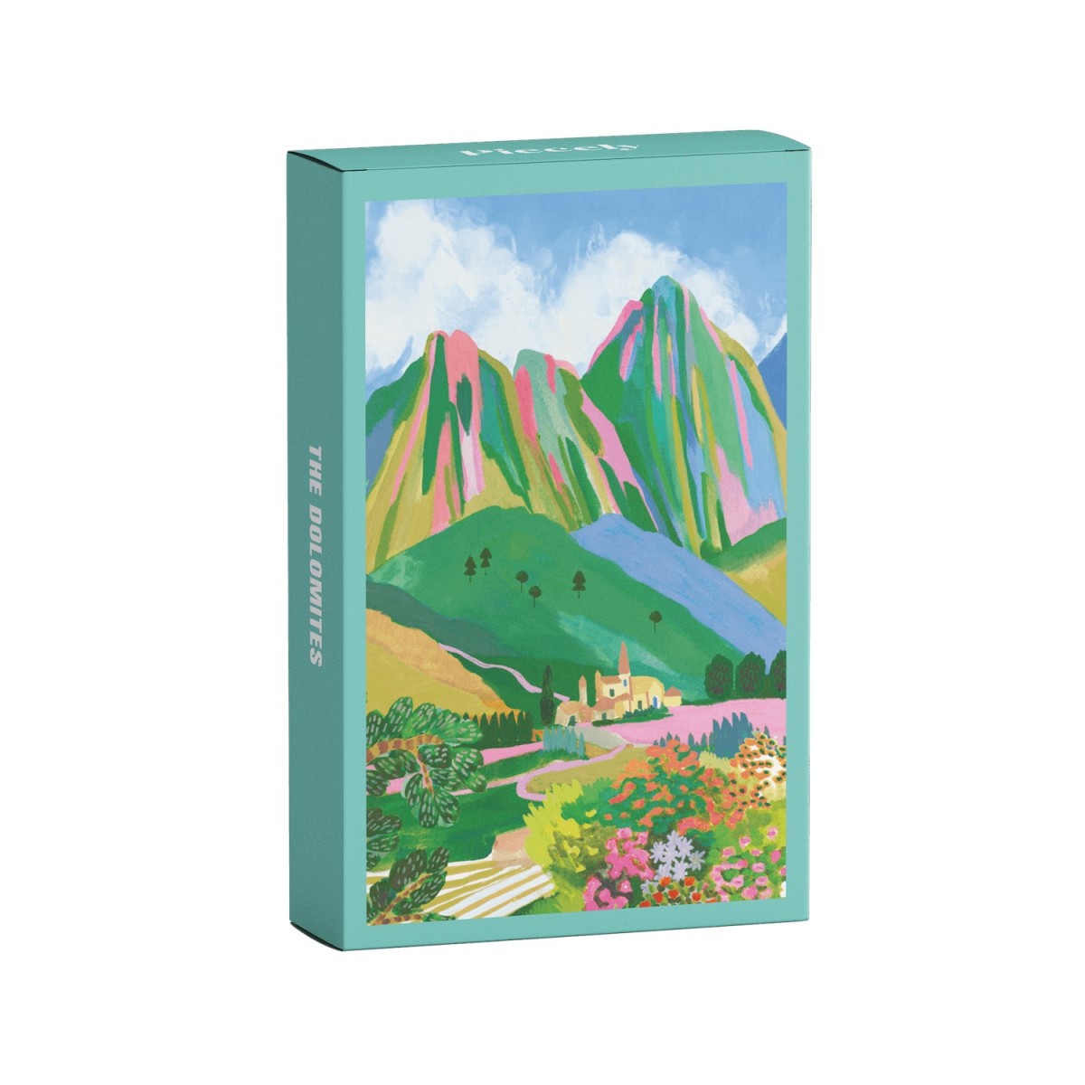 Piecely The Dolomites Minipuzzle, 99 Teile