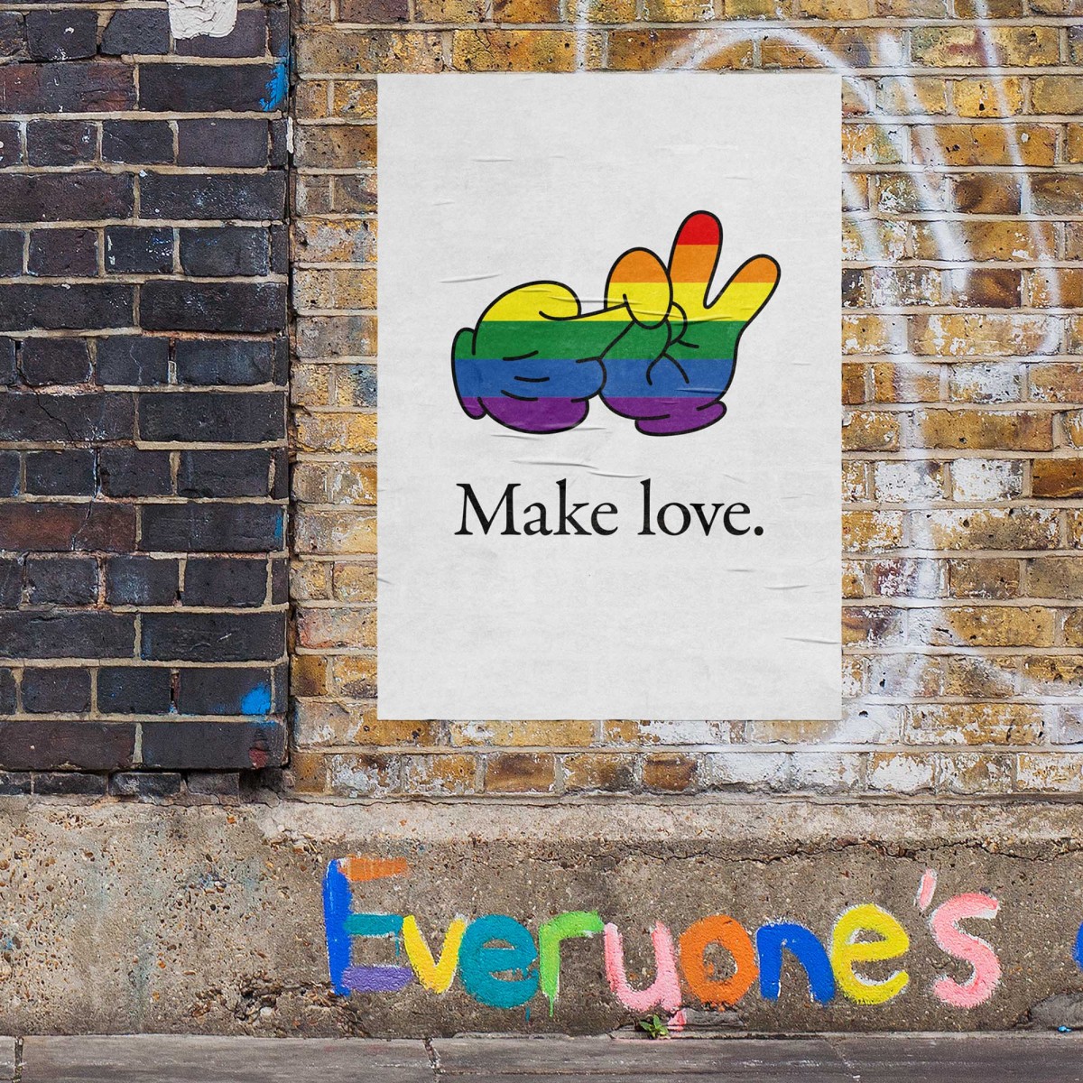 Make Goods – Poster „Make Love"
