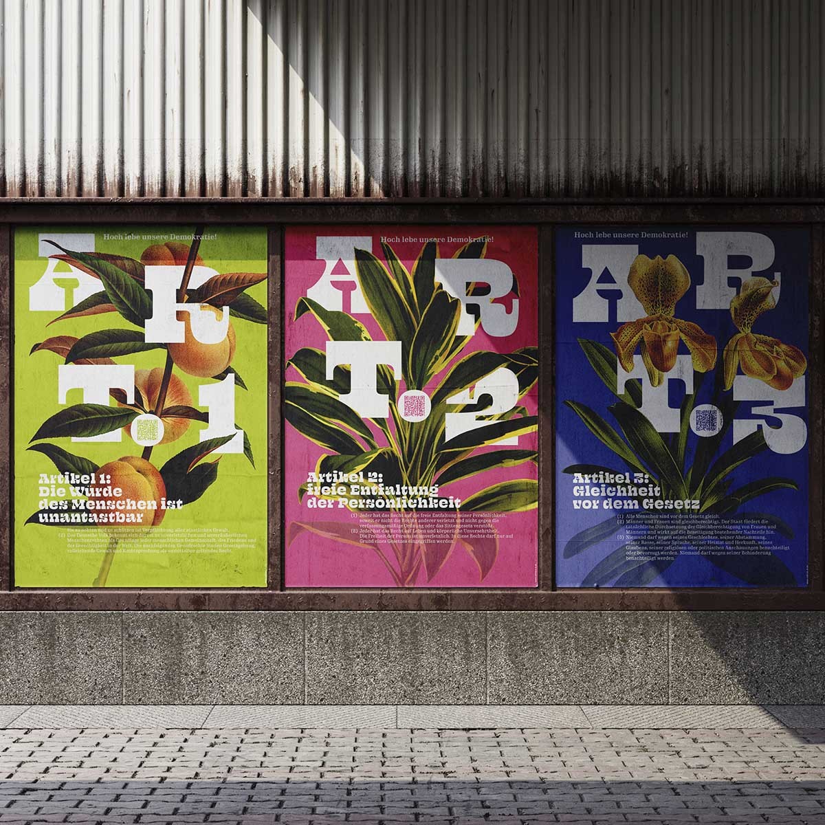 Grundrechte-Poster-Set