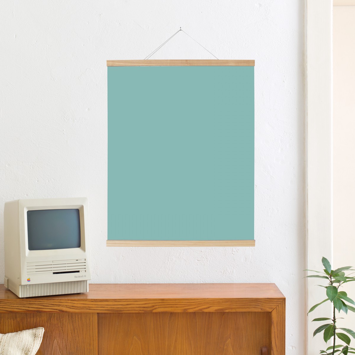 Kleinwaren / von Laufenberg – Magnetische Posterleiste Esche 70 cm