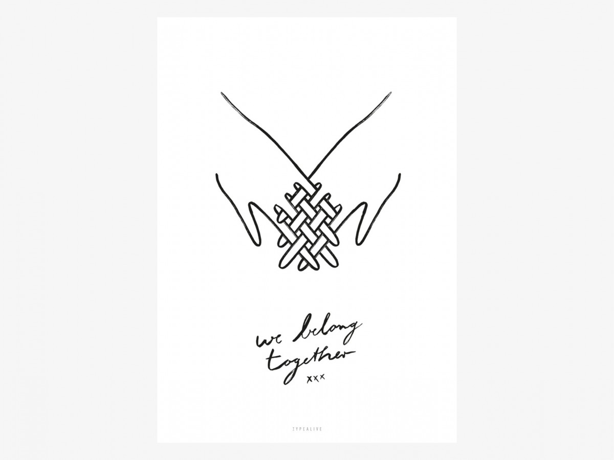 typealive / Belong Together Poster