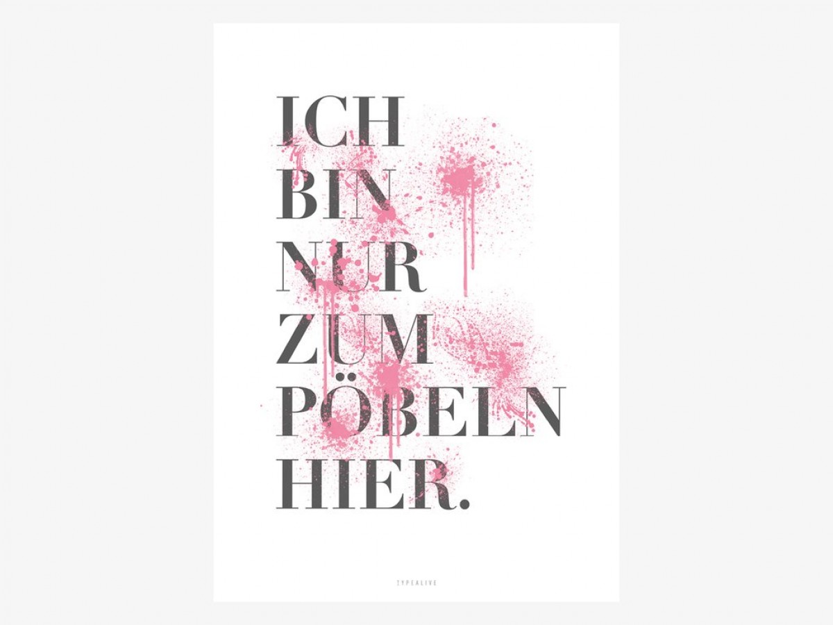 typealive / Pöbeln