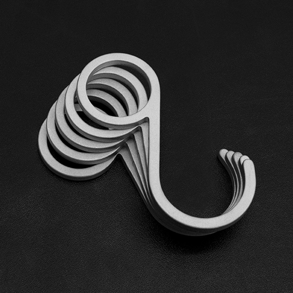 Garderobenhaken für SOLID Garderobensystem, 5 Stück Stahl (Zubehör) | Result Objects