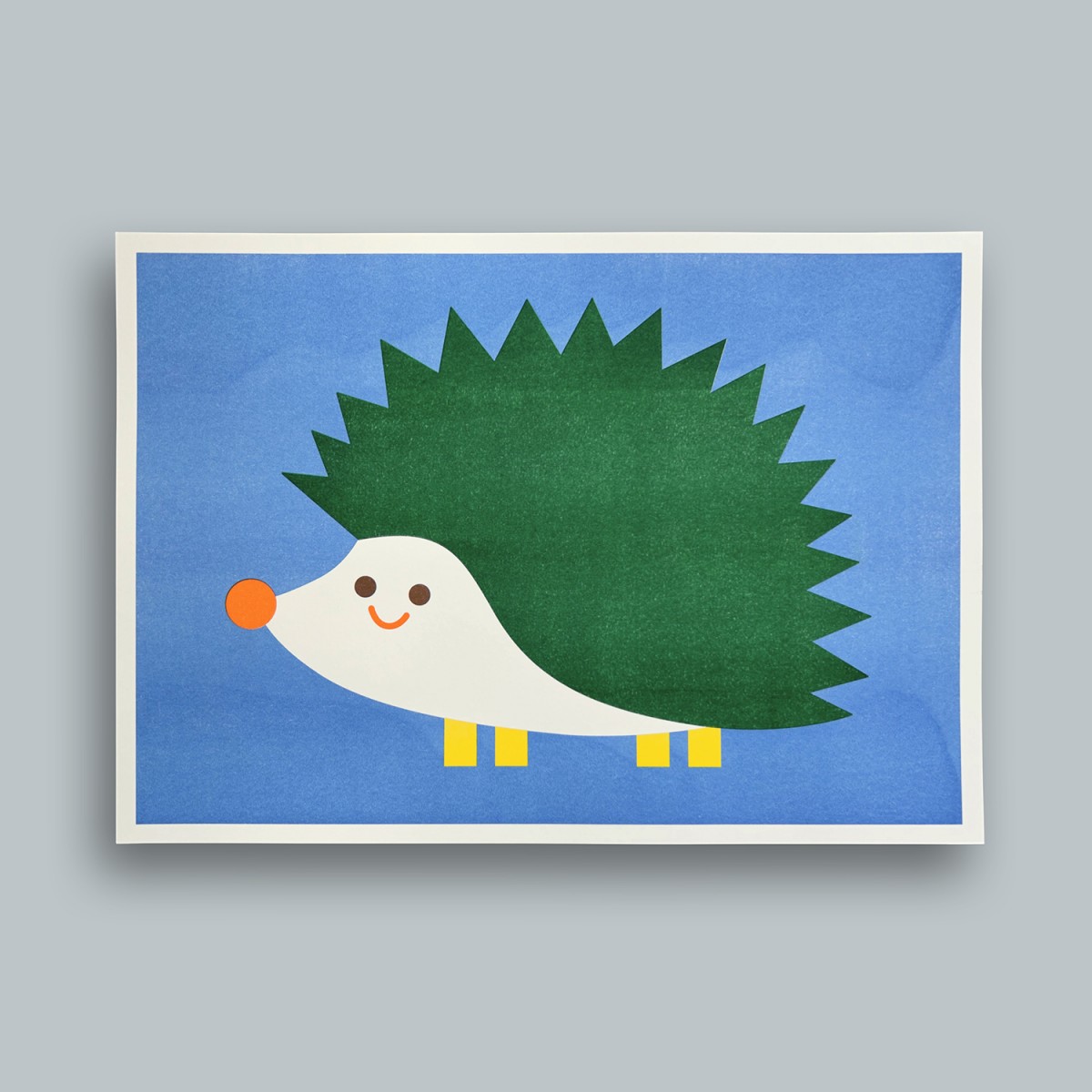 Igel – Riso Print A3 – stefanizen 