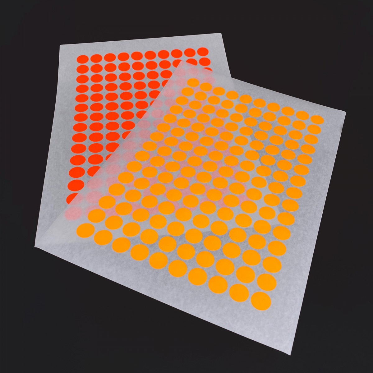 Bob and Uncle Design 2 ADDITIONAL STICKY DOT COLOURS / For NOW IS BETTER CALENDAR / 4 sheets
