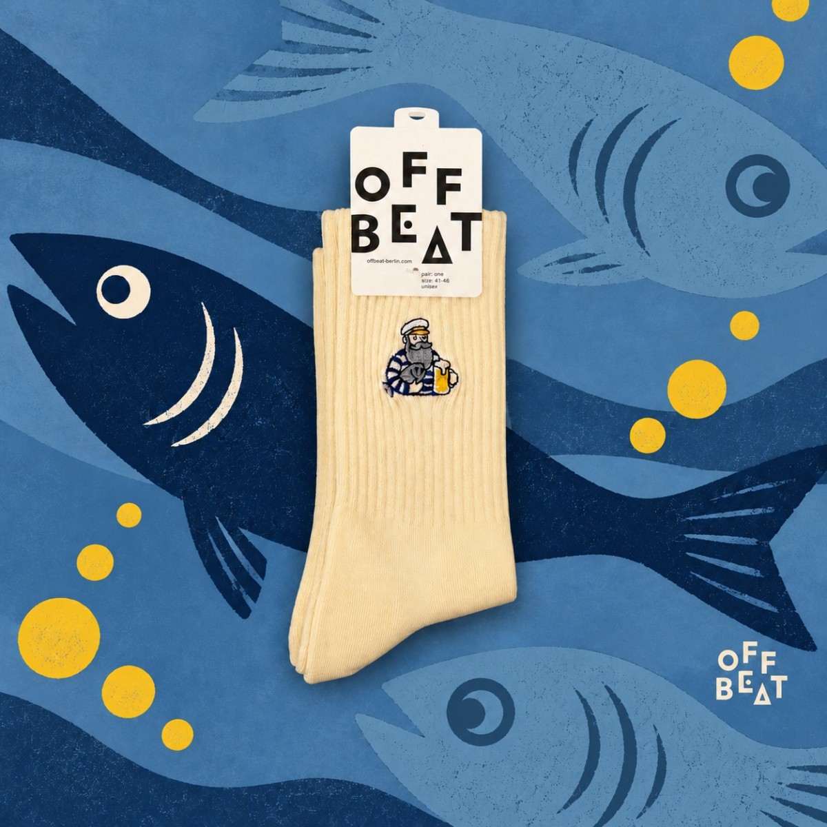 Bestickt Sailor Socken von Offbeat