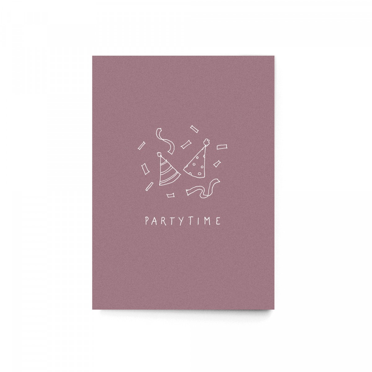 sonst noch was? Postkarte "Party Time"