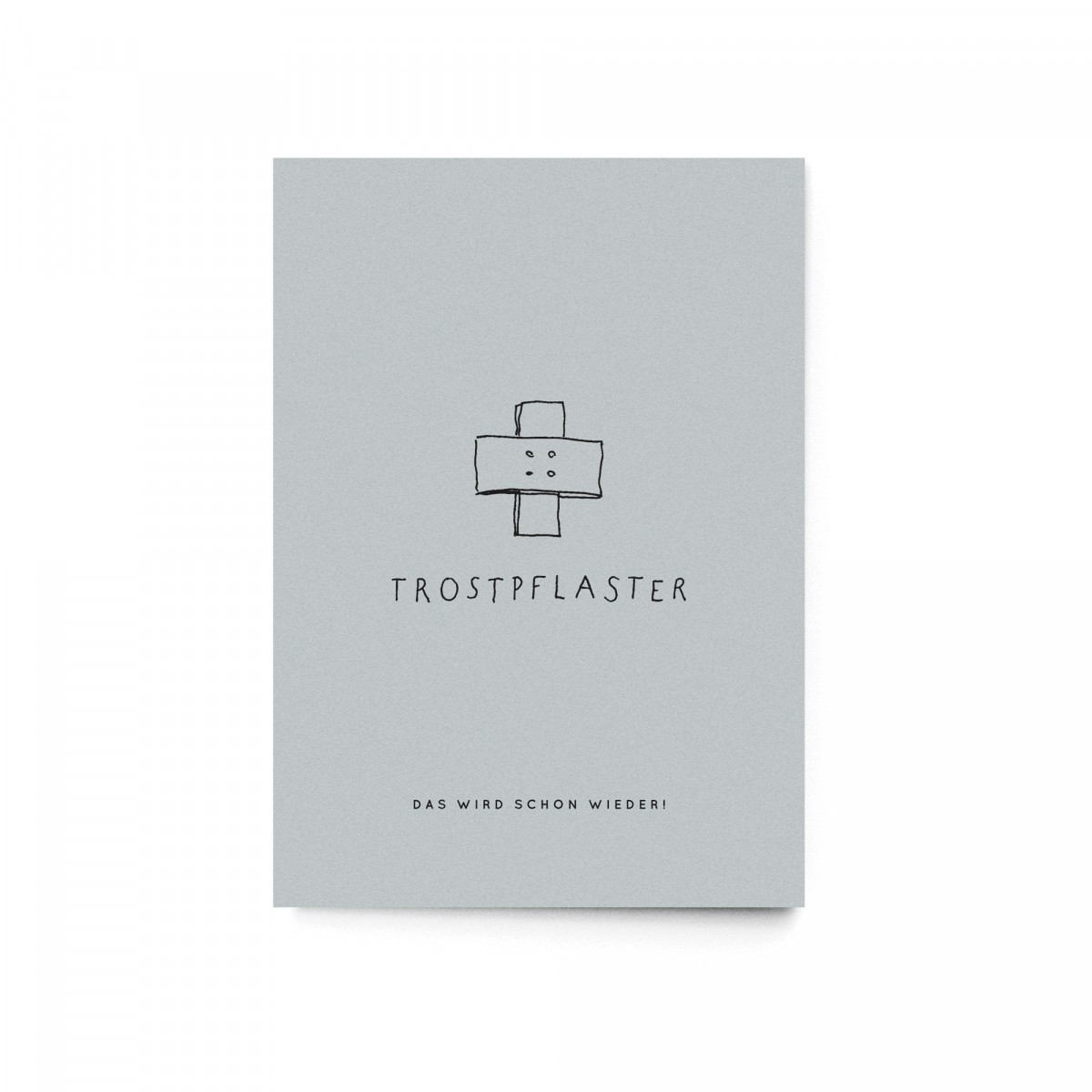 sonst noch was? Postkarte “Trostpflaster”