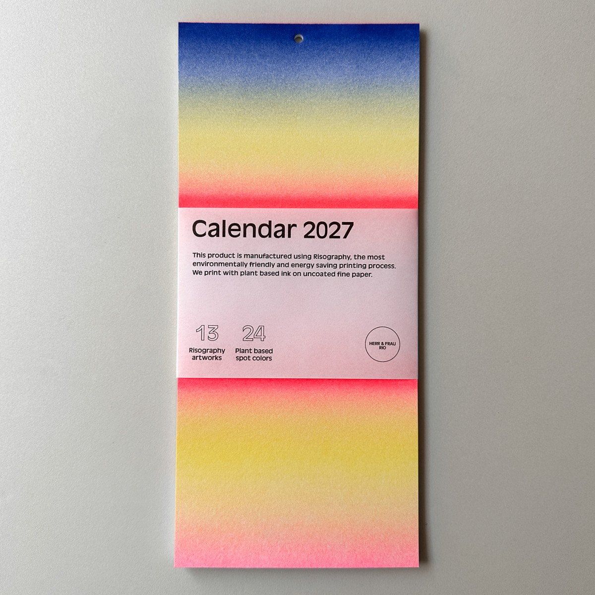 Wandkalender 2027 – HERR & FRAU RIO