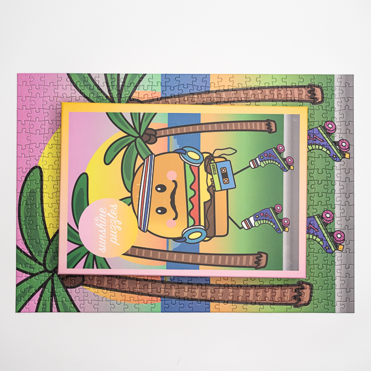 SUNSHINE PUZZLES, MOTIV "SUNDAYS", 500 TEILE PUZZLE