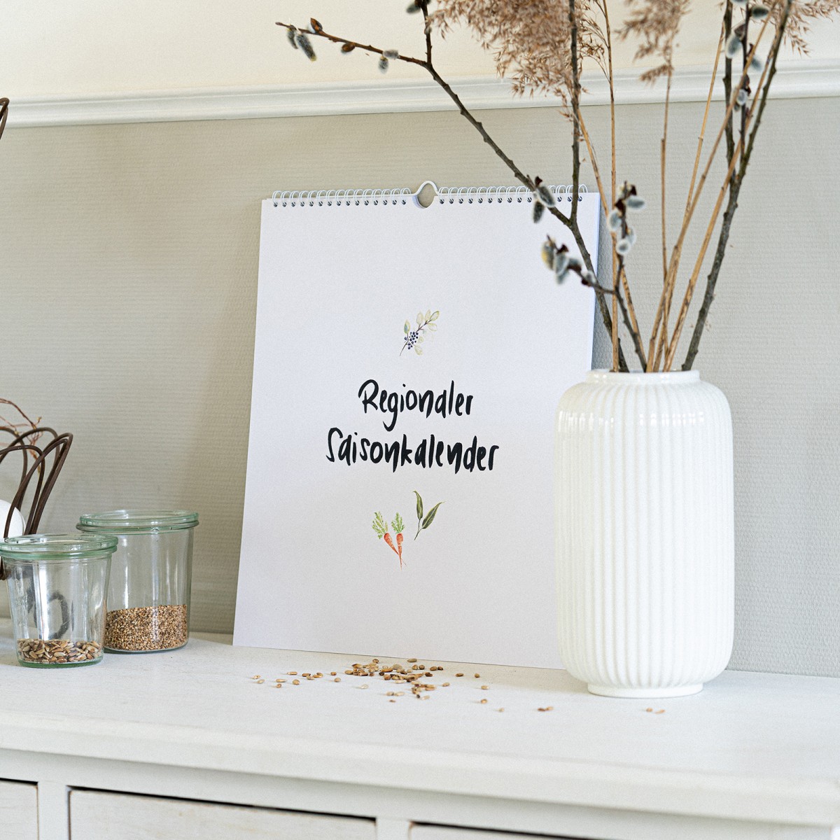 Studio Rotstich Saisonkalender Gemüse & Obst A3 & A5