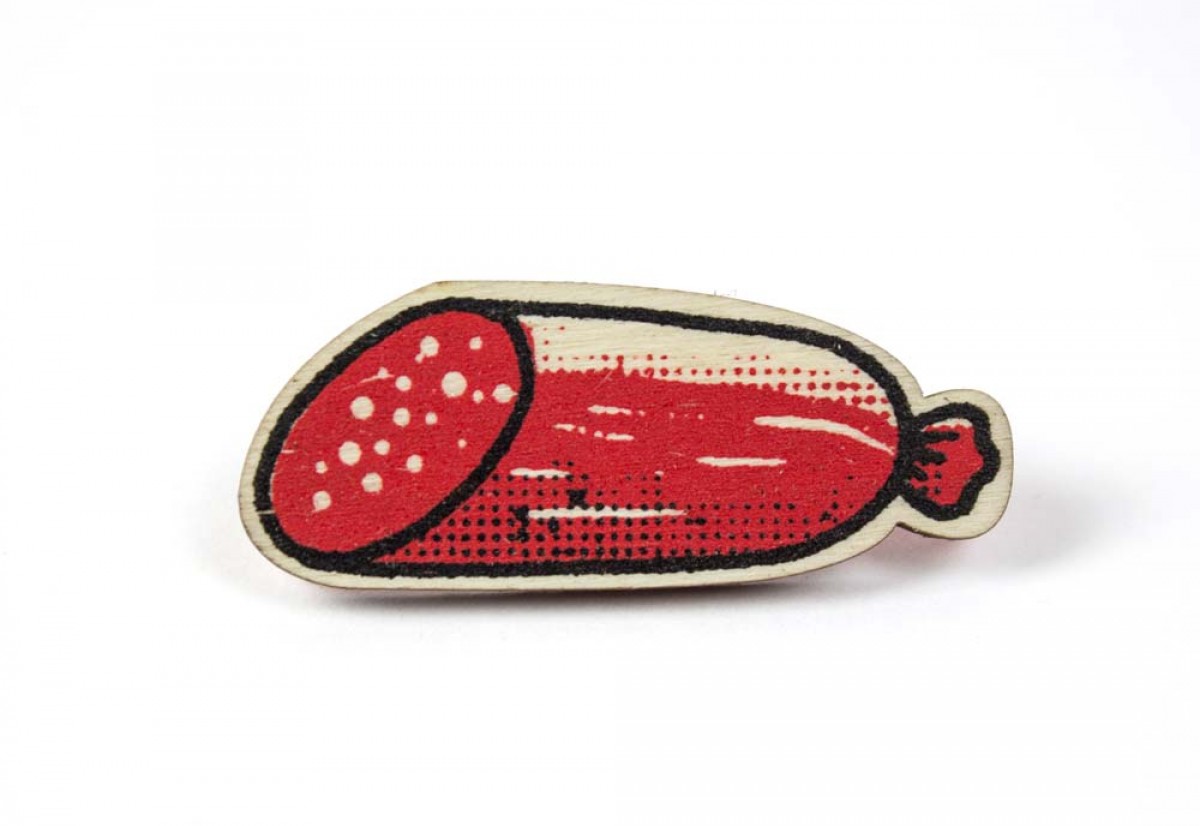 Martin Krusche - Woodpin »Salami«