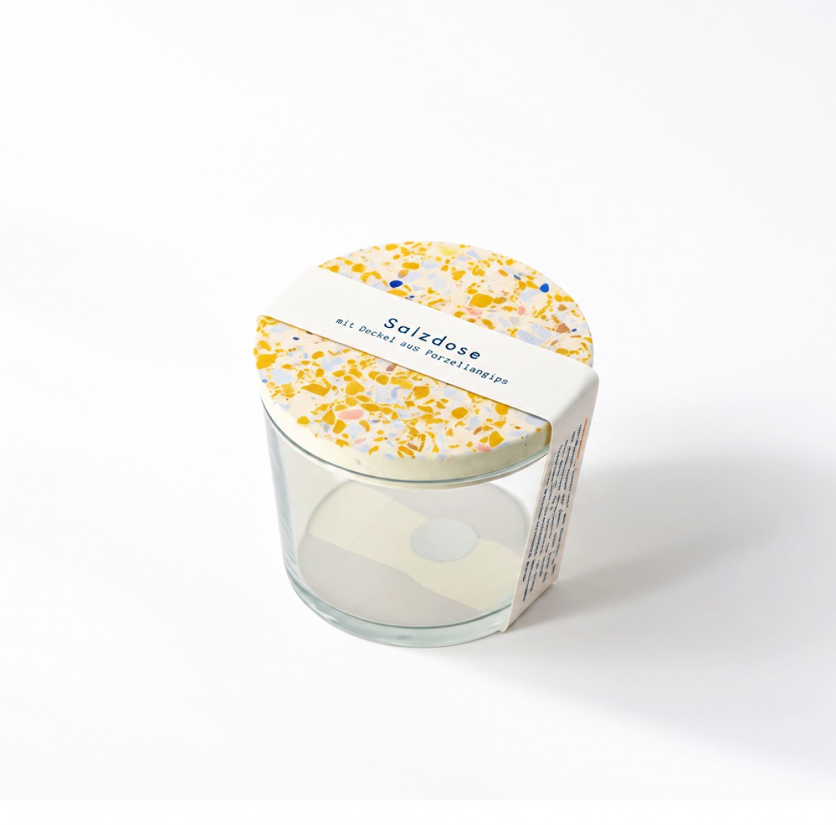Salzdose / Creme-ocker / 220ml / objet vague
