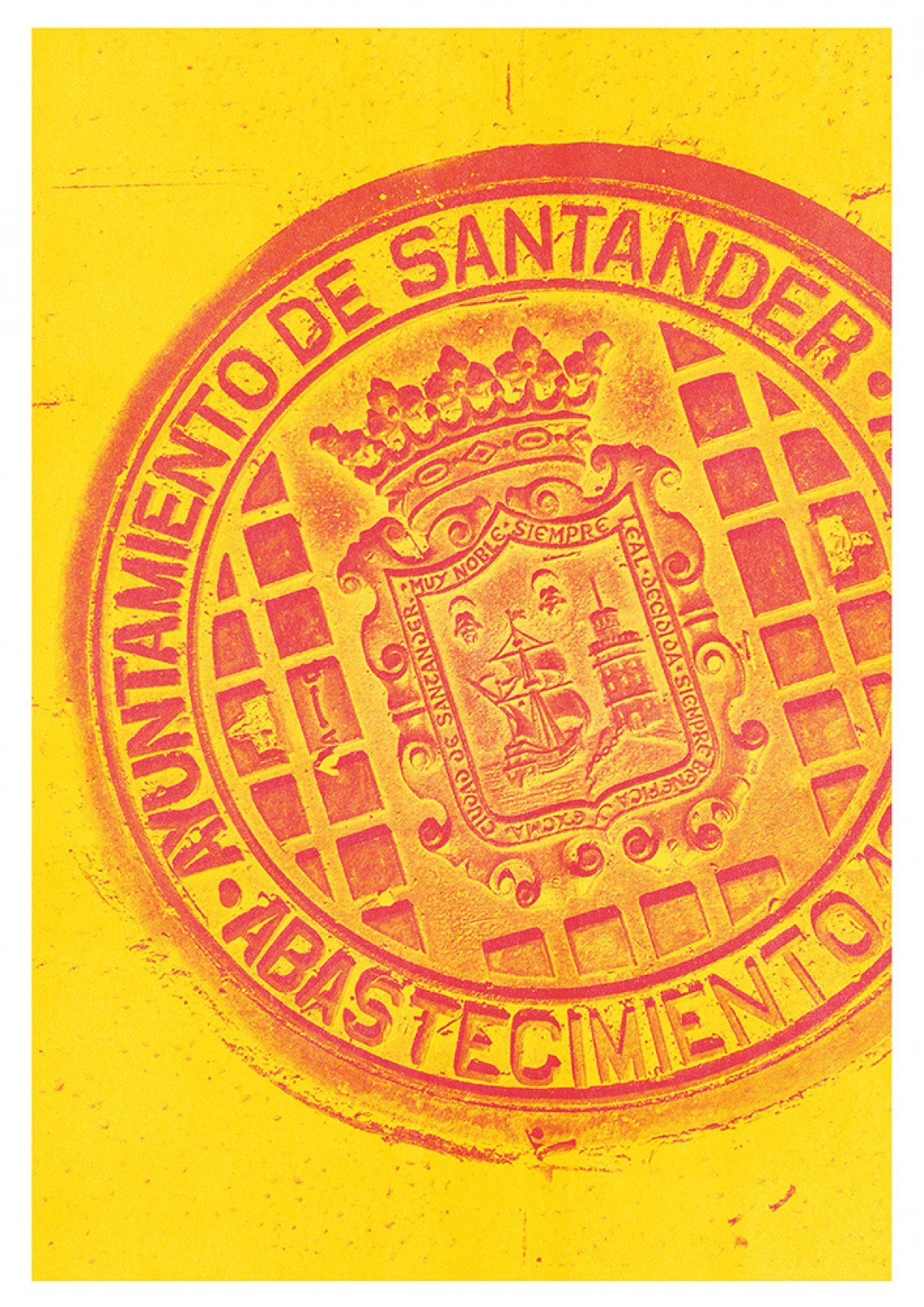Haus der Riso - Santander - A3 Risograph-Druck