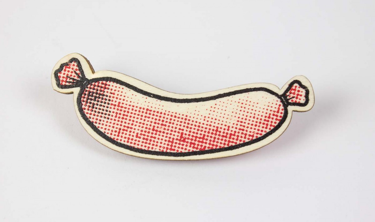 Martin Krusche - Woodpin »Sausage«