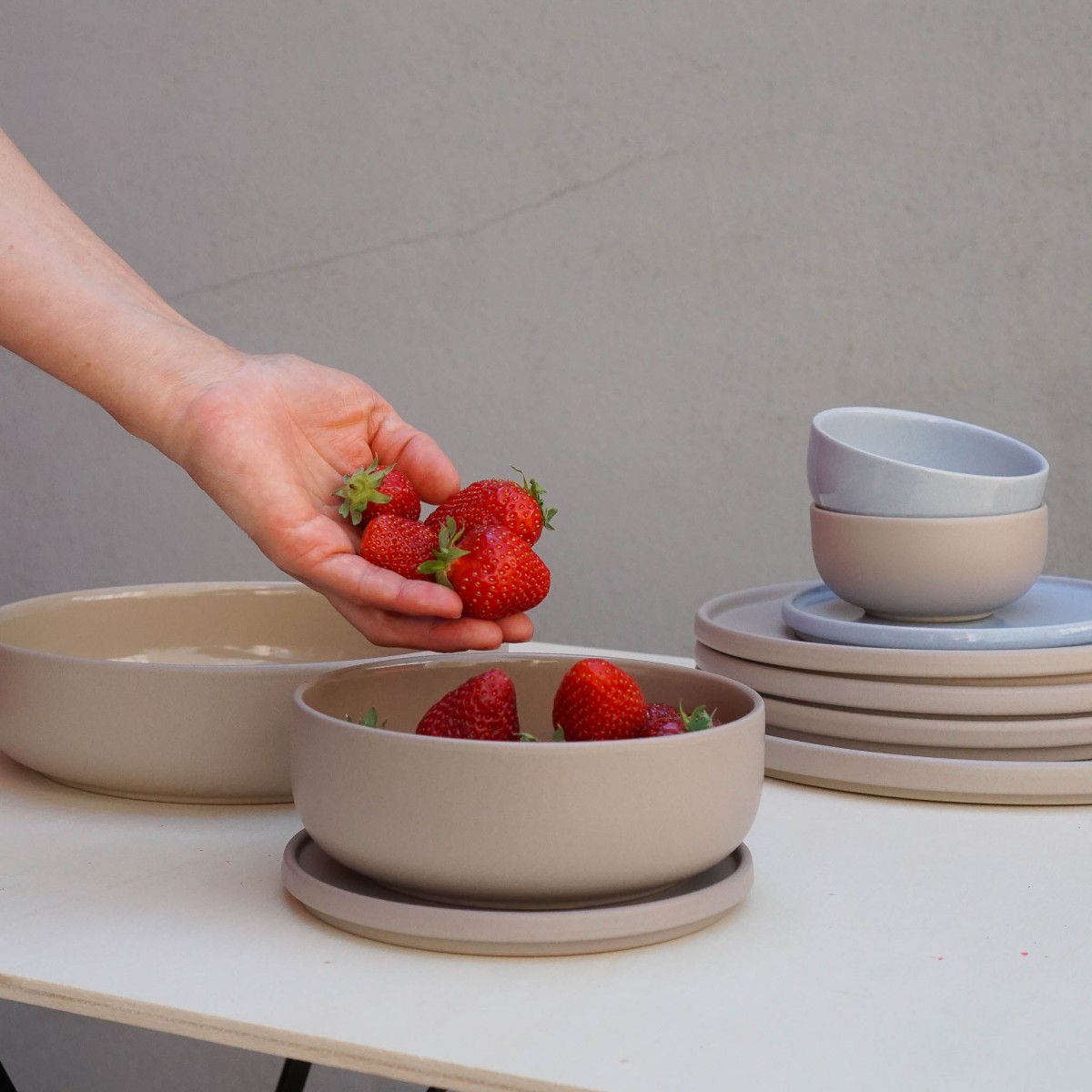 Schale 16 cm Hollyhock // 600ml // indre Ceramics