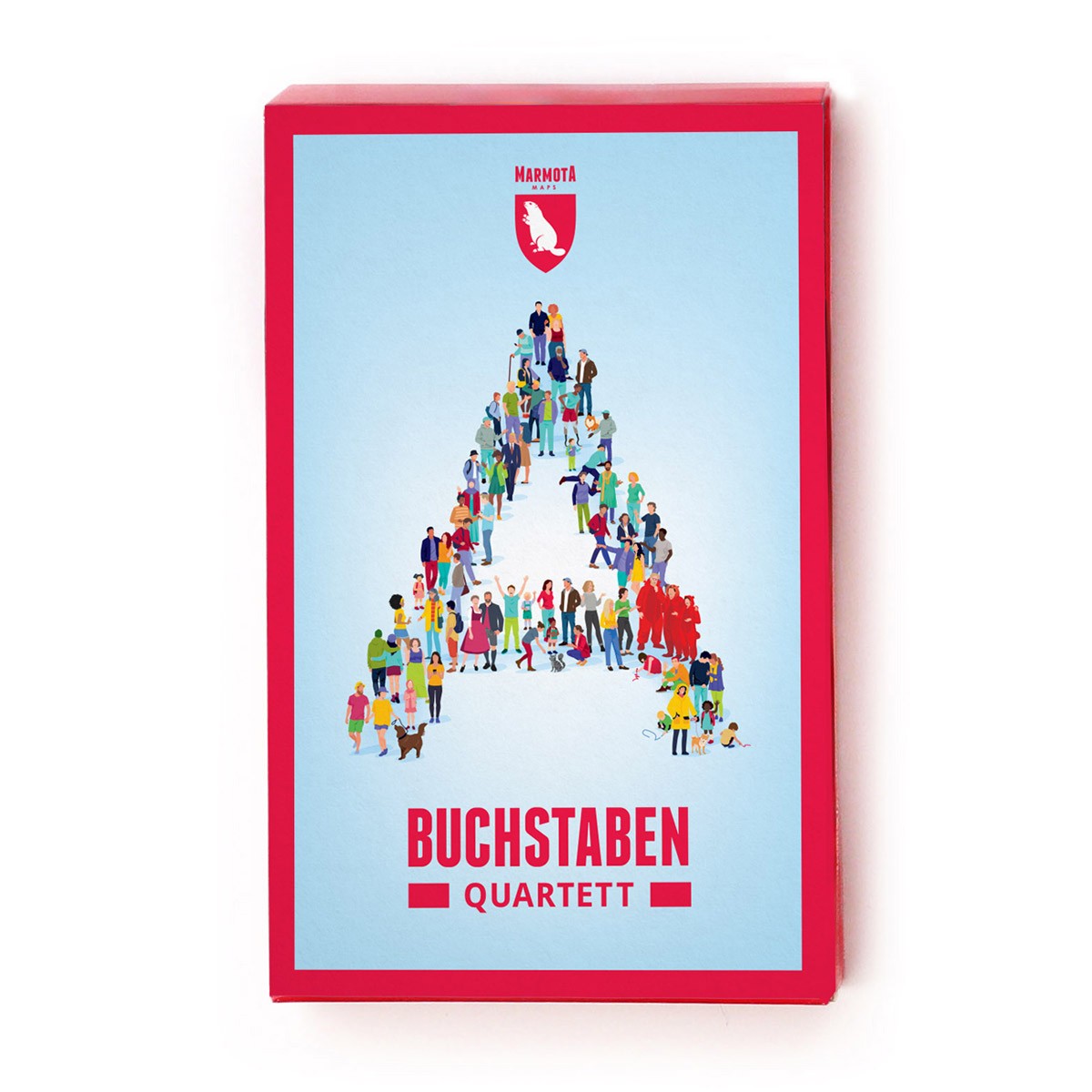 Buchstaben Quartett – Marmota Maps
