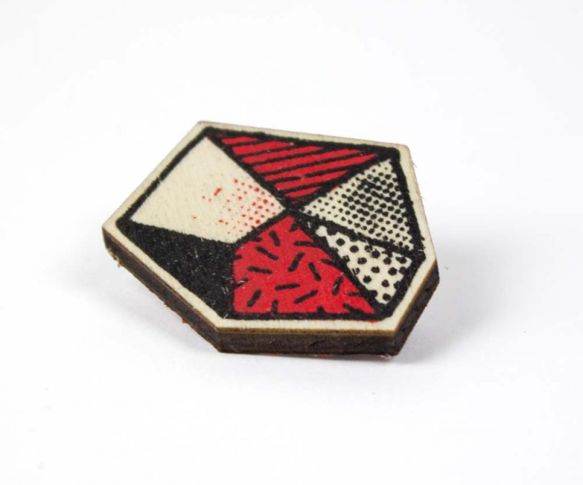 Martin Krusche - Woodpin »Small Geoobject«
