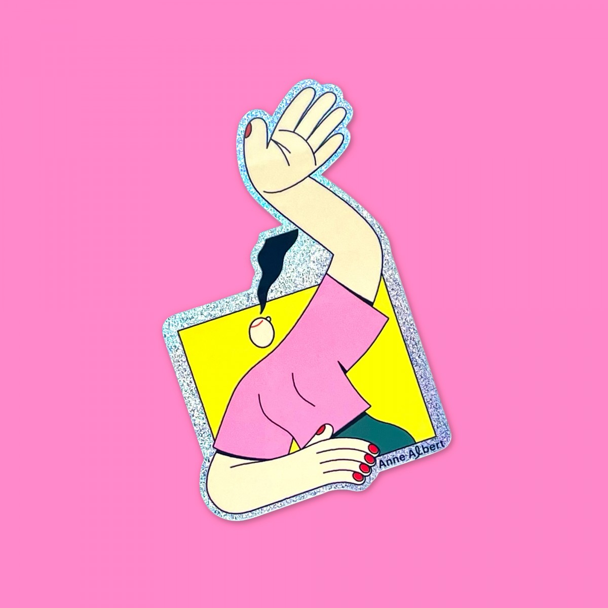 AnneAlbert – Sticker – Hello