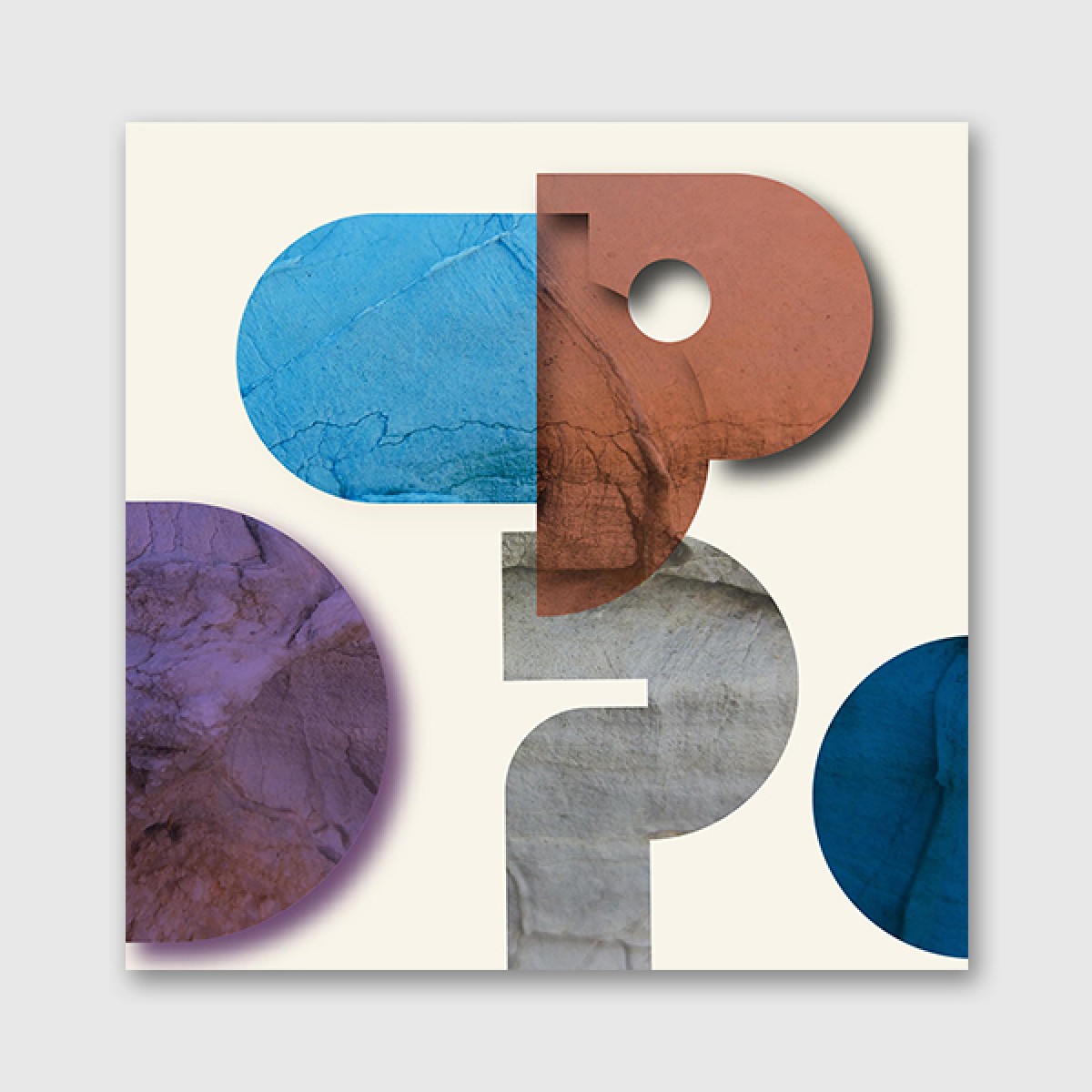 ZEITLOOPS "Stone.Elements.", Posterprint, 30x30 cm