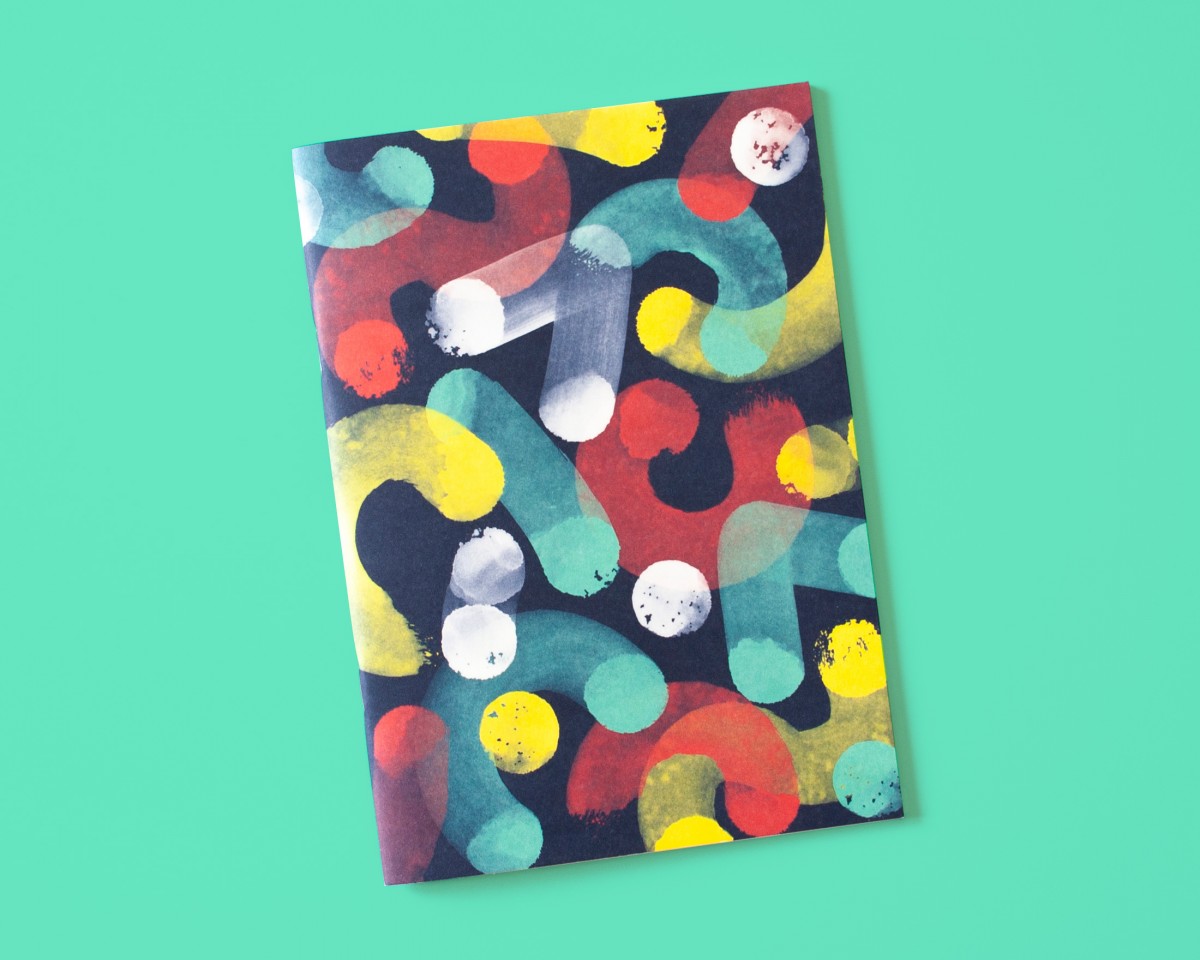 Notizheft A5 Strokes dark blue // Papaya paper products