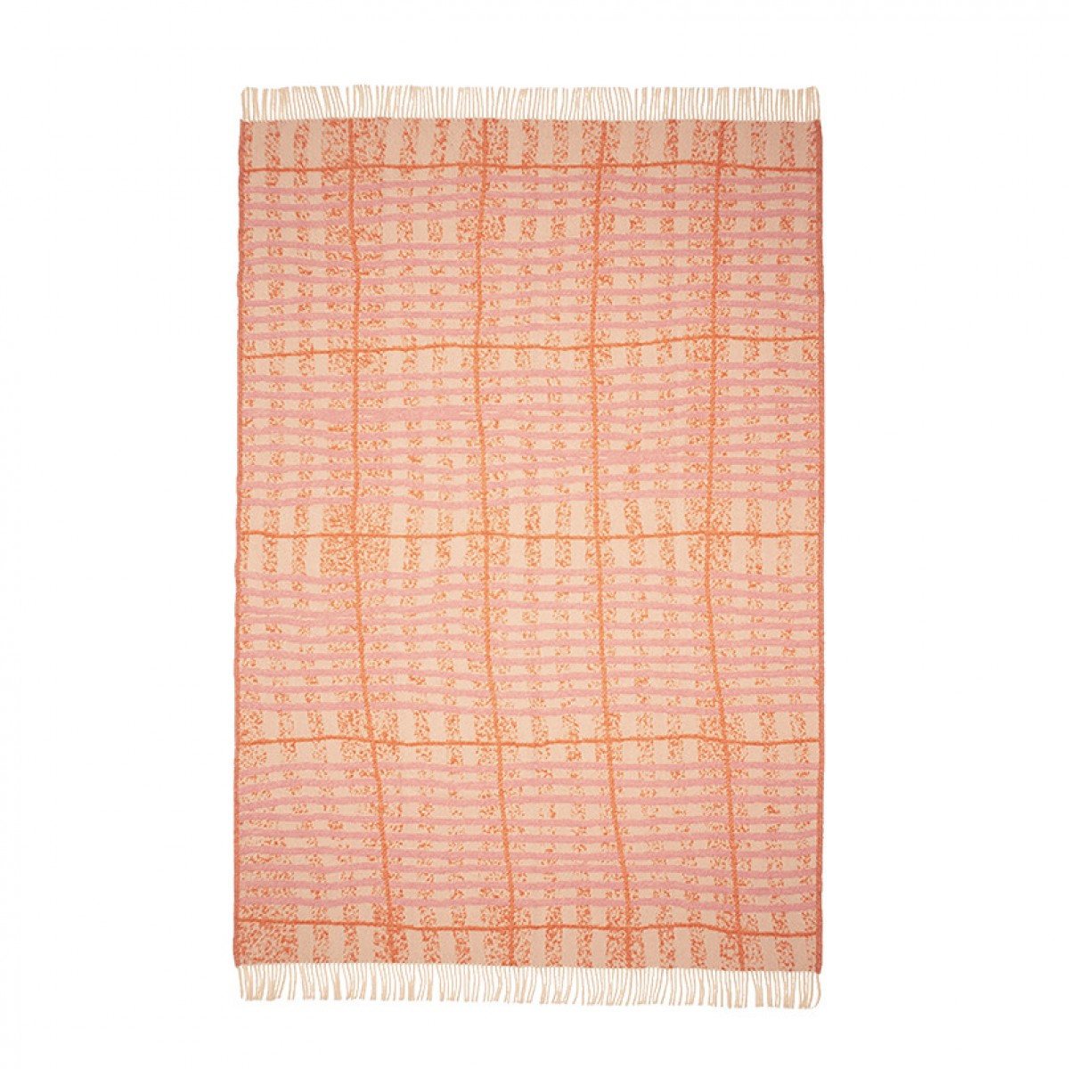Tyla Blanket - pink  / Studio Stiller / 100% mulesingfreie Schurwolle