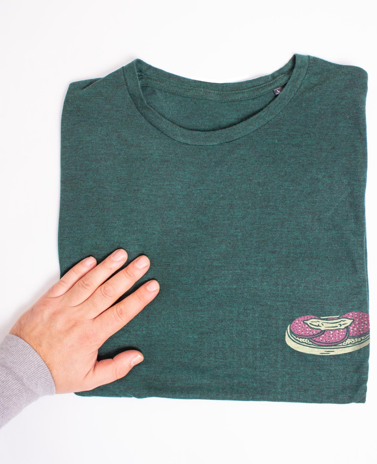 Martin Krusche - Männershirt »Stulle« Heather Forest