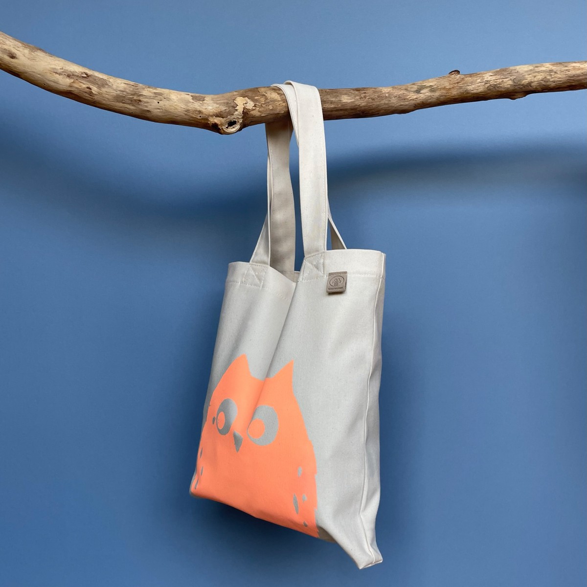 Wunschbrunnen | Canvas Shopper | "(E)ule" | kids & adults | Natur/Blush