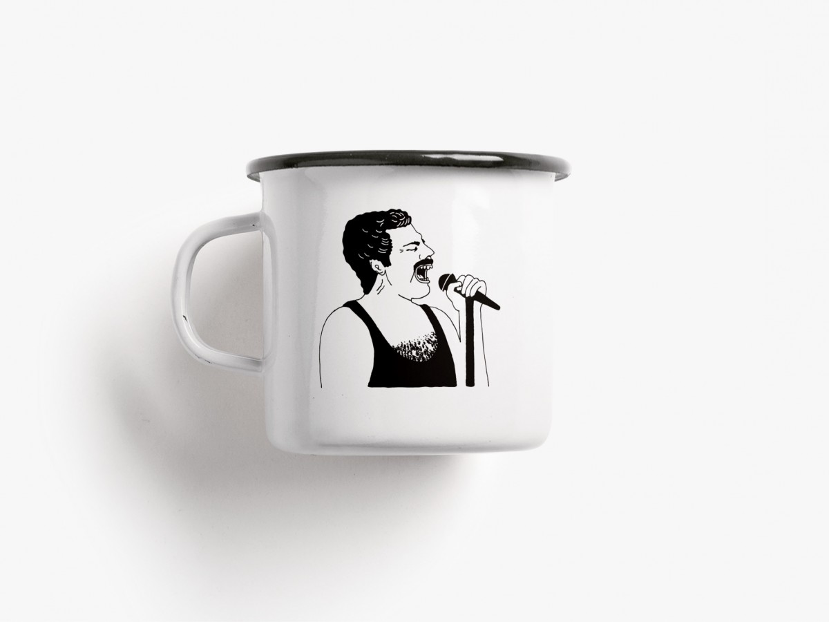 typealive / Emaillebecher Tasse / Mama